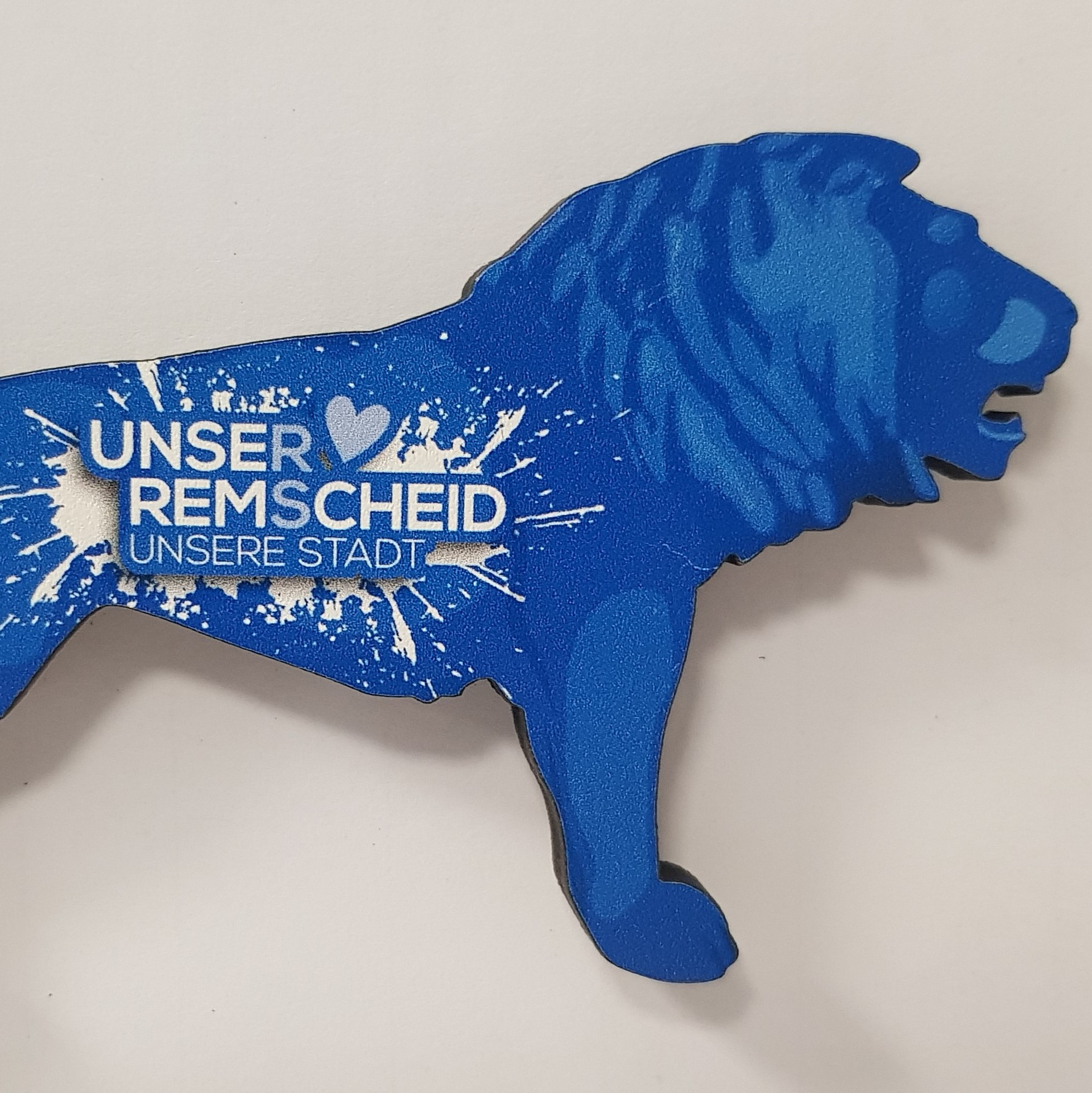 Magnet in Löwenform