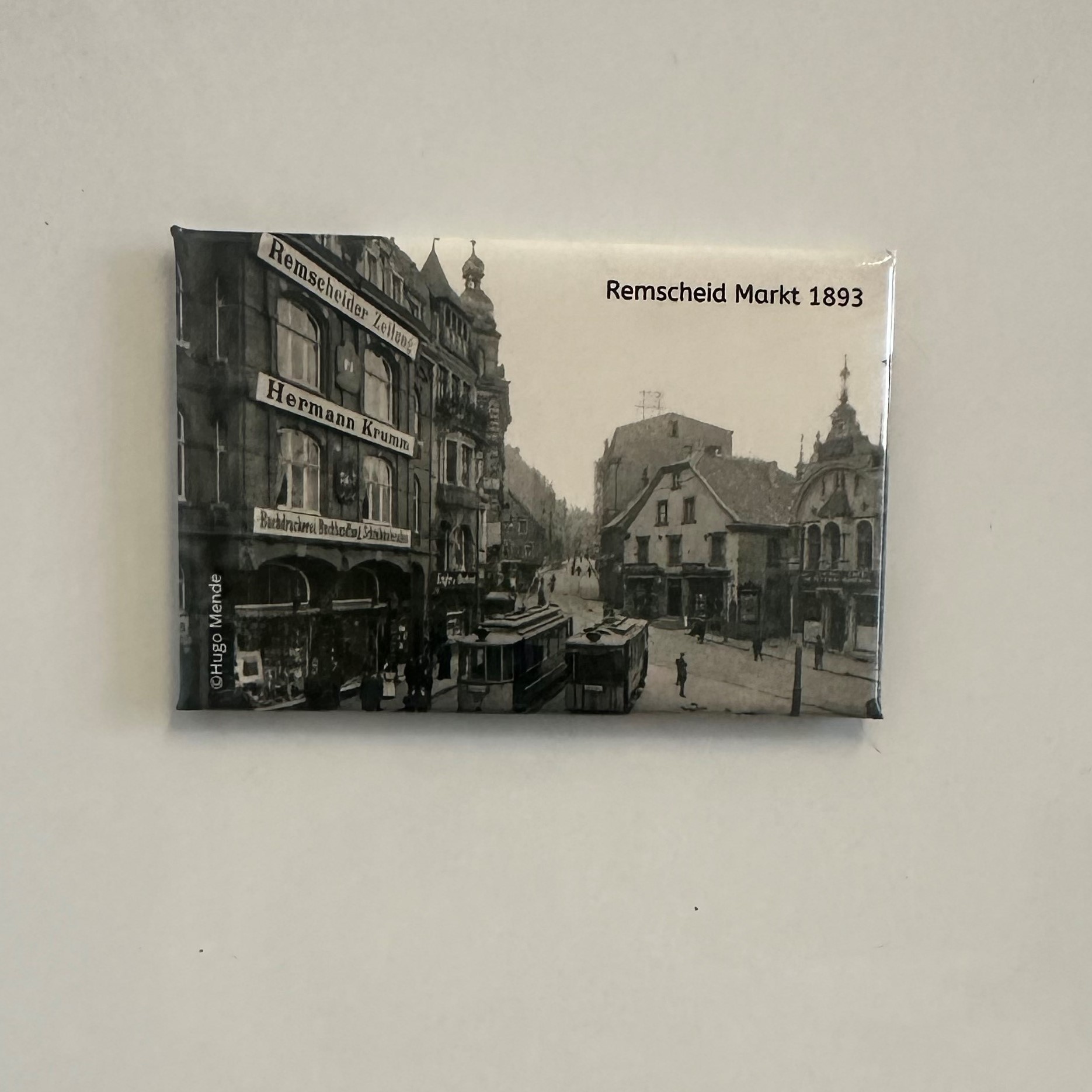 Kühlschrankmagnet Histor. Markt