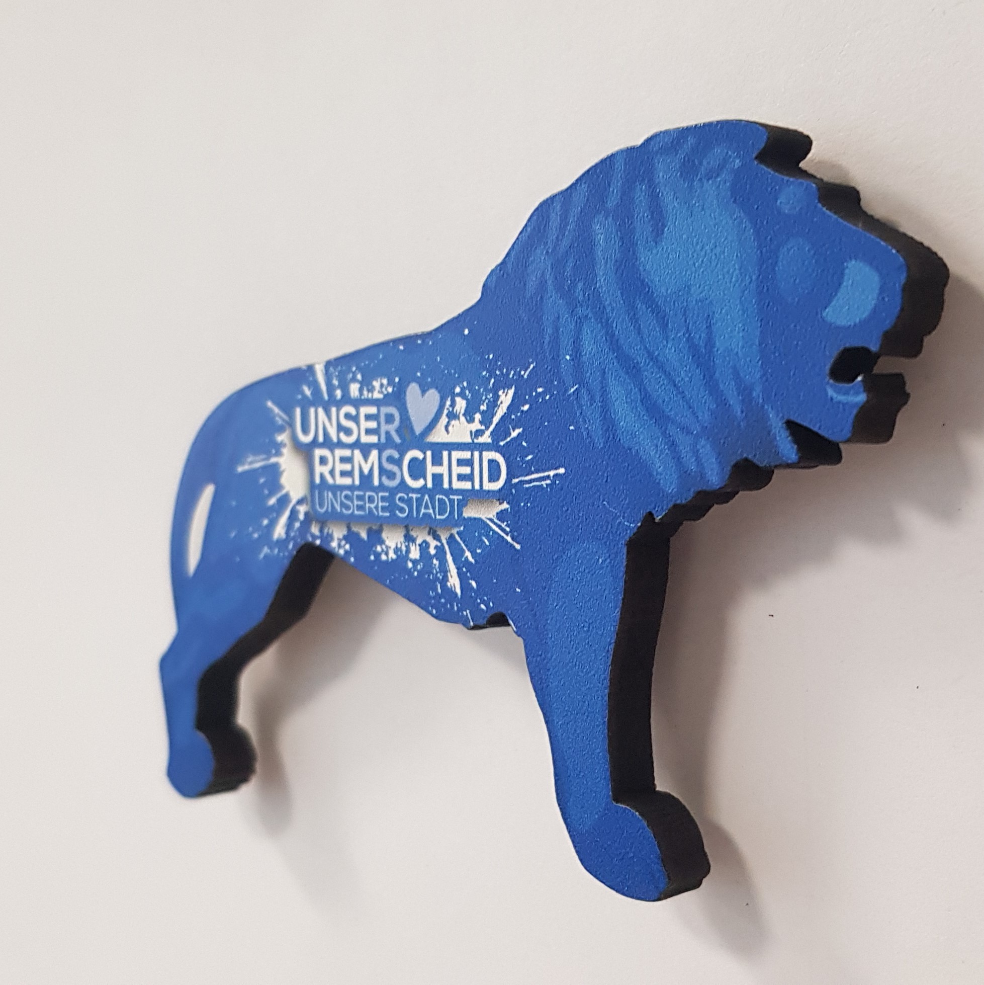 Magnet in Löwenform